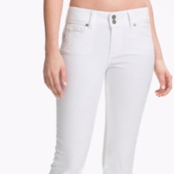 PAIGE Denim - Paige Denim White Hidden Hill’s Jeans